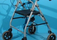 Cadru de mers din aluminiu second hand Drive gri