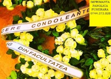 Imprimanta mesaj banda funerara