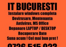 Profesionist instalez windows 7/ 8/ XP