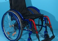 Scaun cu rotile activ pliabil din aluminiu Sopur /41 cm