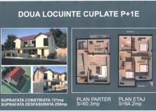 Case de vanzare tip duplex si single, zona Clinceni