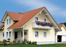 Case pe structura de lemn