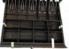 Sertar metalic mare MK-410, 6-24 volti, 5 spatii bancnote