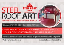 Fabrica de tigla metalica STEEL ROOF ARTUS (produs finlandez)