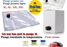 Pungi pentru suc Bag in Box 3L