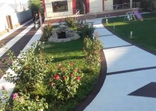 Covor de piatra naturala pe baza de resini