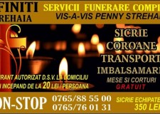 Servicii Funerare Complete Bradesti, Poiana, Gorj si Strehaia