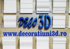 Profile decorative arhitecturale, litere volumetrice, sigle