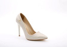 Pantofi dama Spezia argintii