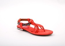 Sandale dama Croix fuchsia