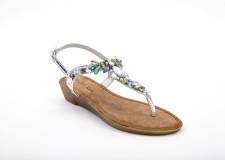 Sandale dama Ragusa argintii