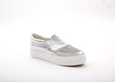 Espadrile dama Megara argintii