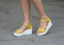 Platforme dama Ilion galbene