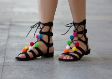 Sandale dama Leon negre