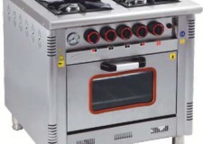 Aragaz Profesional Restaurant 4 Ochiuri Pret Inox