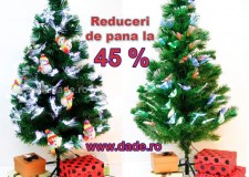 Oferta la Brazi artificiali cu fibra optica si leduri