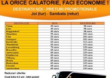 Tabita Tour - Cursa noua Romania - Austria - Germenia - Belgia - Olanda (TUR/RETUR)