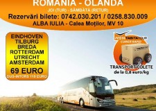 Cu Tabita Tour la orice calatorie, FACI ECONOMIE!  Transport persoane si colete Olanda