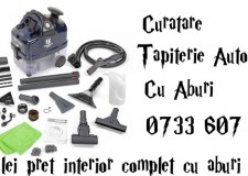 curatare tapiterie auto cu aburi 0733607225