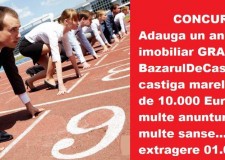 Adauga un anunt imobiliar GRATUIT pe BazarulDeCase.ro si castigi 10.000 euro
