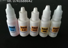 Solutii aur solutie aur solutie de verificat Aur Argint Platina piatra test aur lidia tester diamant