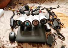 Kit sistem de supraveghere pro 4 camere HD complet,Transport Gratuit