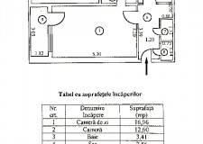 Vanzare Apartament de 2 Camere in Berceni