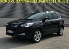 Ford Kuga Titanium,fabr 2013,2.0 tdci,140 cp,euro 5,rar efectuat,bixenon+led,navi,piele
