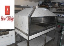 Gratar cu hota si samota, productie proprie ZINO INOXA