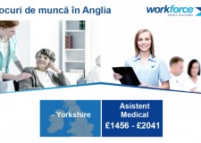 Locuri de munca in Anglia asistenti medicali/ ingrijit persoane in azile