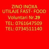Utilaje Fast-Food Productie Proprie zino inoxa -voluntari