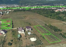 Vand teren intravilan pozitie deosebita 1600 mp in Banesti Prahova