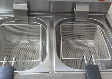 Friteuza dubla electrica