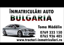 Inmatriculari auto in Bulgaria