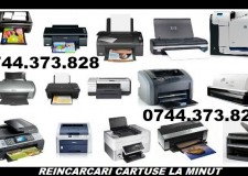 Reincarcari cartuse toner la minut pentru imprimante, multifunctionale, copiatoare, faxuri