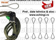 Sufe metalice cu manson talurit Total Race