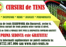 Cursuri tenis de camp cu antrenor licentiat