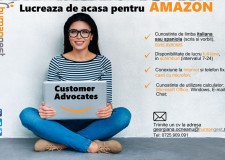Amazon Customer Advisor- Italiana sau Spaniola - Home Office