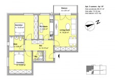 Bloc nou apartament 3 camere