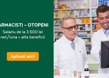 Recrutam Farmacisti in orasul Otopeni