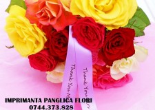 Imprimanta panglica aranjament floral
