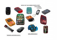 Service de telecomenzi pentru porti-garaje-bariere