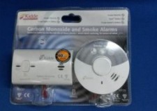Alarma de incendiu si fum cu Detectoar de monoxid de carbon