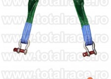 Sistem de ridicare din chingi cu 2 brate