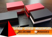 Cutii cu gat din carton rigid pentru cadouri - Cutii Rigide