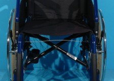 Scaun cu rotile din otel second hand Ortopedia / 42 cm