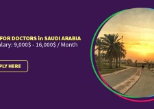 Jobs for Doctors in Saudi Arabia!