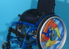 Carucior handicap activ pentru copii second hand-30cm