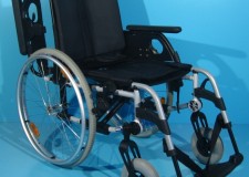 Fotoliu handicap din aluminiu/ latime sezut 45 cm