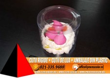 Ambalaje transparente pentru minitorturi, prajituri, bomboane - Cutii Rigide